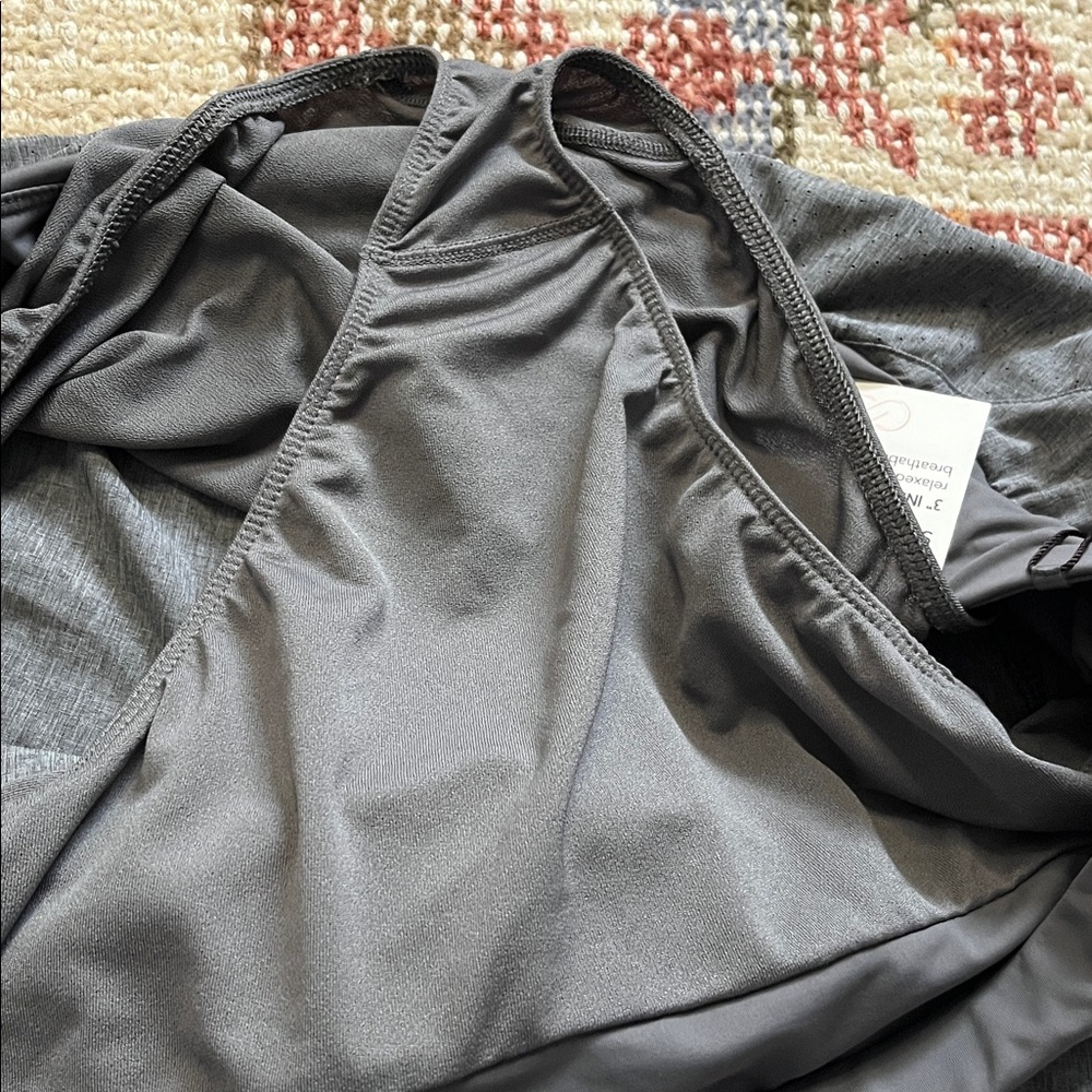NWT Calia Gray Kick It Up Performance Short 3” inseam Size L - Picture 8 of 12